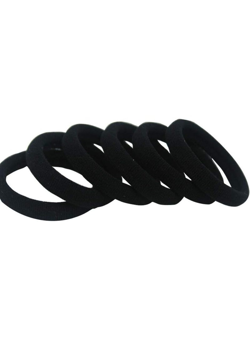 Shein 20 Pcs Plain High-Elastic Hair Ties – No Damage Ponytail Holders for Daily Use - Image 5